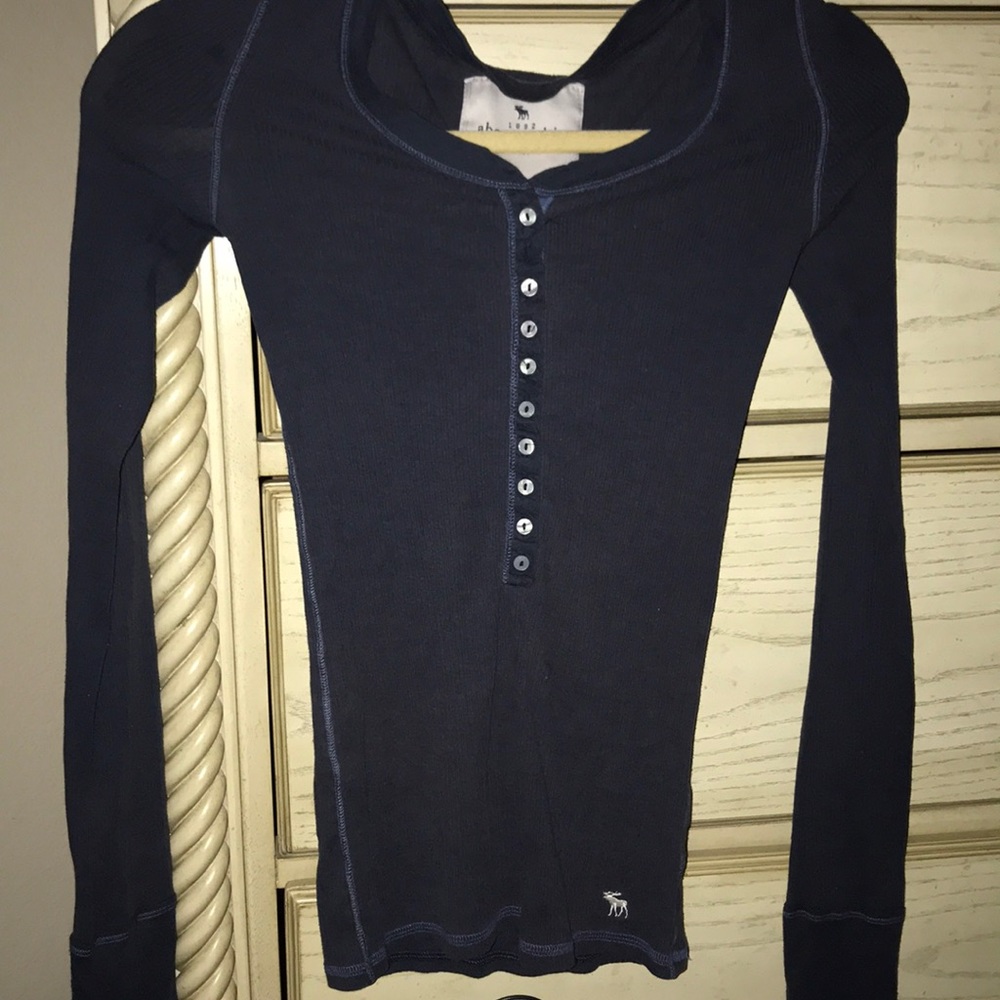 Women’s large Abercrombie stretch knit thermal